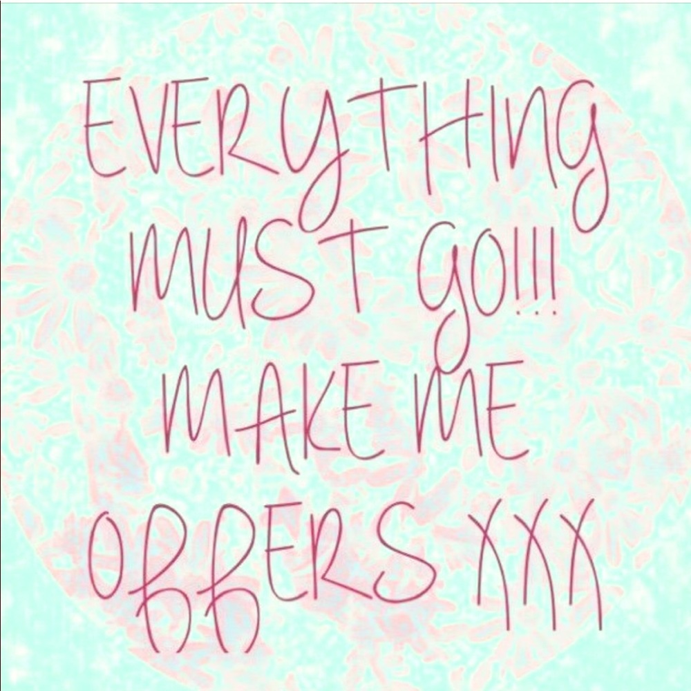 All reasonable offers accepted!